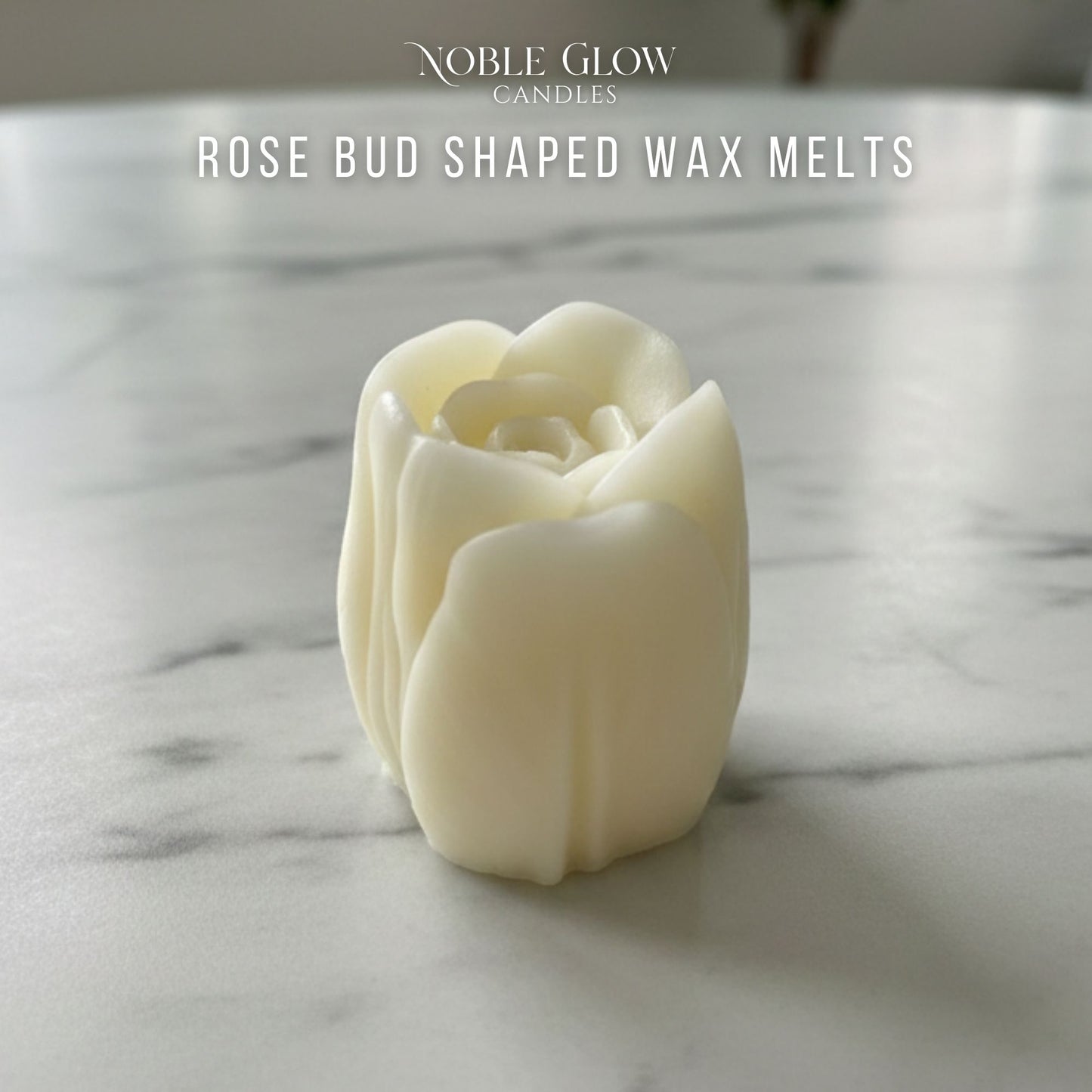 Rose Bud Wax Melt | Single Botanical Scented Bloom 30g