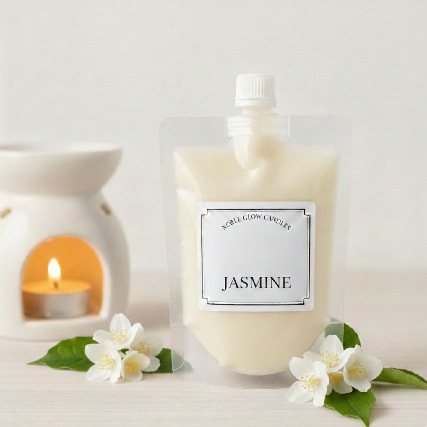 Midnight Jasmine | Luxury Handmade Squeezable Scented Wax Melt | 100ml