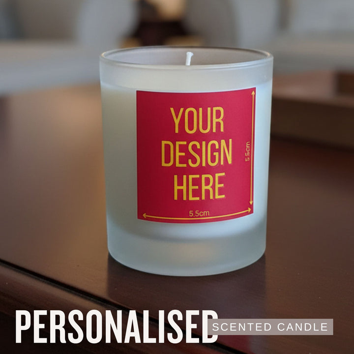 Light Up Their World: Introducing Personalized Candles from Noble Glow Candles!