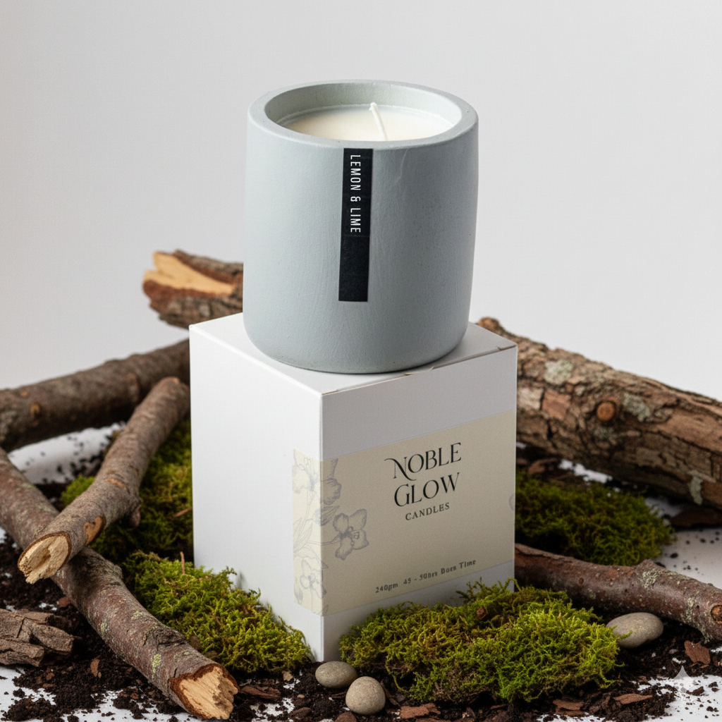 Woody & Earthy Scented Candles