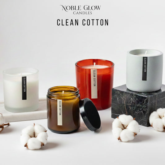 Clean Cotton Scented Candle