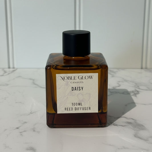 Noble Glow | Wild Daisy (Inspired by Daisy) | Fresh & Playful Luxury Reed Diffuser | 100ml