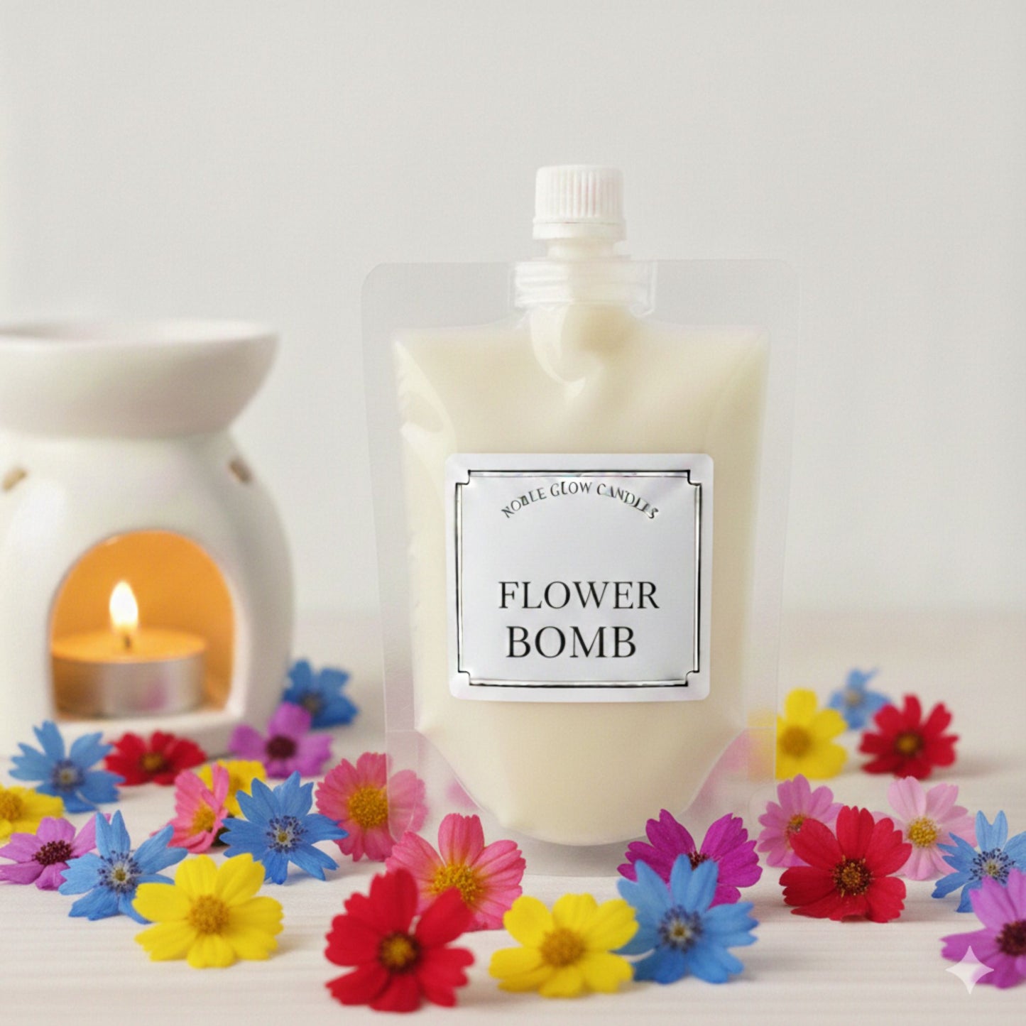 Flower Bomb | Luxury Handmade Squeezable Scented Wax Melt | 100ml
