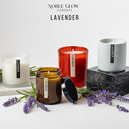 Lavender Scented Candle