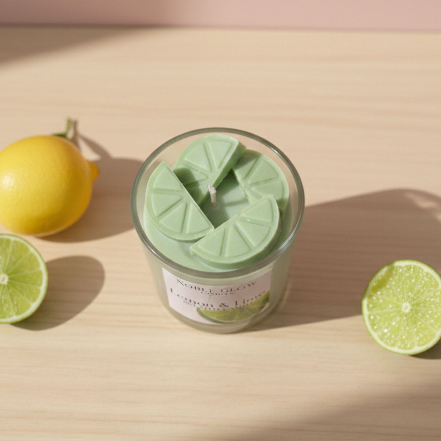 Zest & Zing Lemon & Lime Novelty Candle | 270g Citrus Fusion