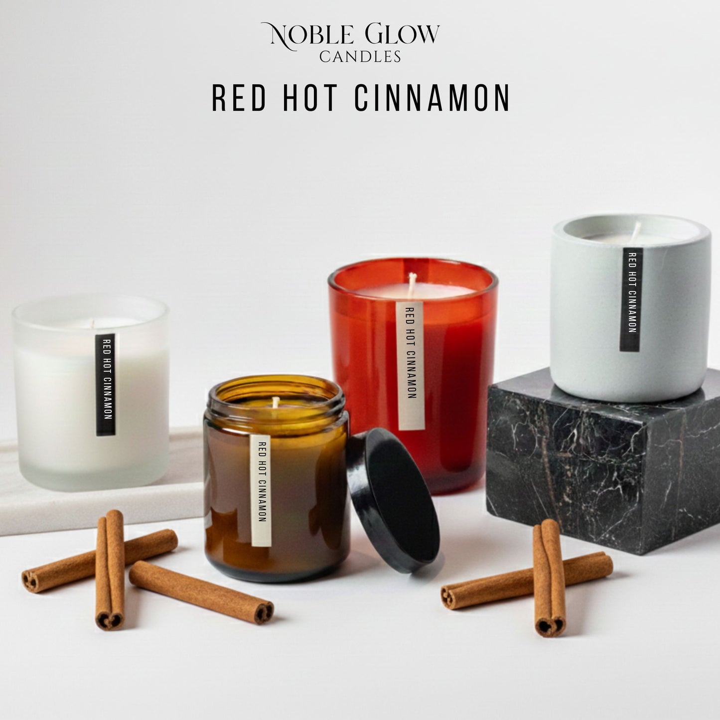 Red hot cinnamon Scented Candle