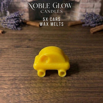 Cruising Comfort" Vintage Car Wax Melts – Set of 5 Personalized Natural Rapeseed Wax Melts