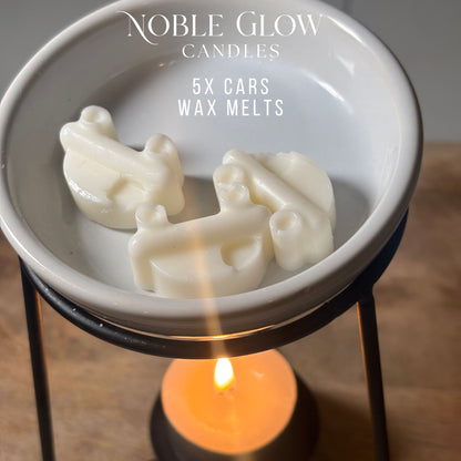 Cruising Comfort" Vintage Car Wax Melts – Set of 5 Personalized Natural Rapeseed Wax Melts