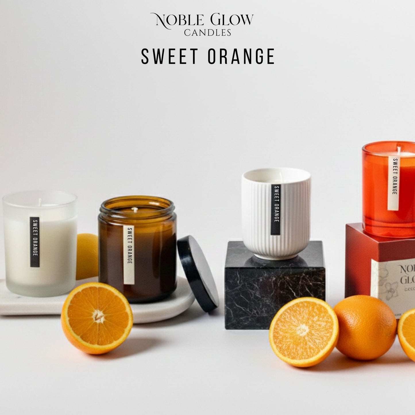 Sweet Orange Scented Candle